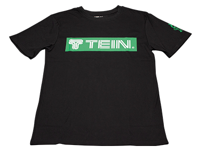 TEIN Monotube T-Shirt Black-Green 2